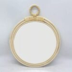 Rattan Mirror Bamboo Weave Mirror Round