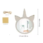 MDF Mirror Wall Hanging MDF Mirrors For Kids’room Accept Custom Patterns