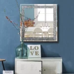 Crushed Diamond Mirror Crushed Diamonds Square Mirrors