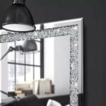 Crushed Diamond Mirror Crushed Diamonds Square Mirrors